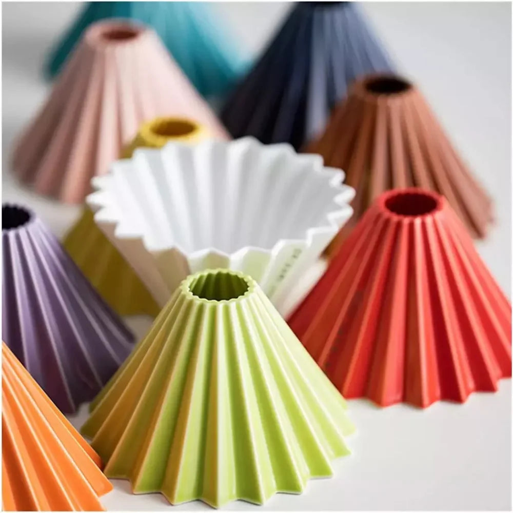 Origami Ceramic Dripper M Green